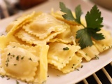 Raviolis piémontais ris e coi, une entrée typique des Langhe