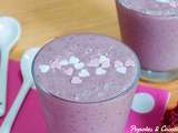 Smoothie d’amour fruits rouges et amande