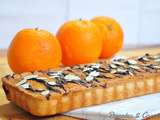 Tarte amandine à l’orange