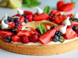 Tarte aux fruits rouges