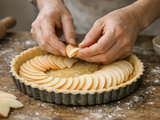 Tarte aux pommes pâte sablée : la recette inratable