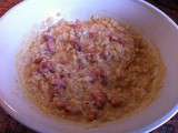 Risotto façon carbonara