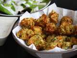 Boulettes courgette / crevettes