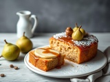 Découvrez la Recette Irrésistible du Gâteau aux Poires et Crème de Marrons