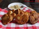 Palmiers caramélisés au sucre roux et à la vanille