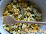 Purée de courgette et knack