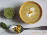 Soupe de Maïs au Citron Vert