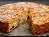 Gâteau aux Amandes et aux  Cerises