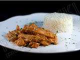 Poulet Stroganoff