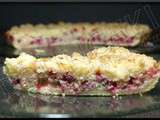 Tarte aux groseilles & streusel