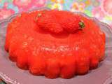 Aspic à la fraise