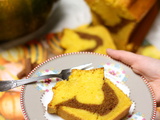 Cake marbré potiron-cannelle