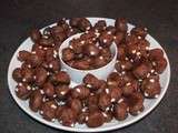 Chouquettes au chocolat