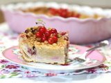 Clafoutis-crumble aux groseilles