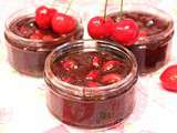 Coulant au chocolat et cerises