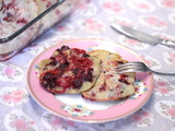 Crêpes aux mûres et framboises