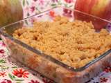 Crumble aux pommes