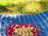 Crumble aux quetsches