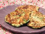 Galettes de courgettes