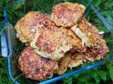 Galettes de semoule aux légumes