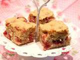 Gâteau aux cerises, noisette et rhum