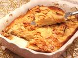 Gâteau invisible aux pommes et aux amandes