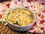 Gratin de courgettes au tofu soyeux (recette vegan)