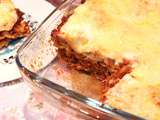 Lasagnes au haché végétal