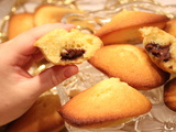 Madeleines fourrées au chocolat