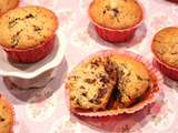 Muffins aux pépites de chocolat