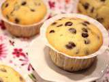 Muffins light aux pépites de chocolat