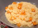 Risotto au potimarron