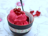 Sorbet à la groseille