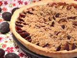 Tarte aux quetsches (et crumble)