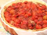 Tarte aux tomates cerises