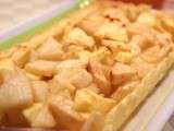 Tarte pomme-poire-miel