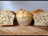 Muffins banane et miel