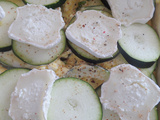 Tarte à la courgette et au fromage de chèvre