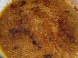 Crème brûlée au chocolat Kinder maxi