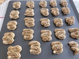 Sablés praliné au sucre Muscovado (Valrhona)