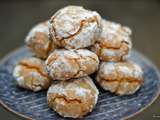 Amaretti à la crème de marrons & aux amandes