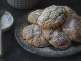 Biscuits craquelés (crinkles), craquants-moelleux, au potiron