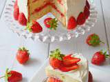 Layer cake fraises & citron