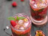 Mojito aux framboises & au fruit de … ma passion