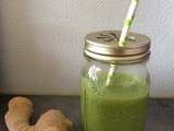 #Green smoothie Ginger-licious