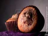 Muffins à la framboise et aux éclats d'amandes