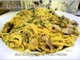 Emincé de Boeuf aux Courgettes et Fines Herbes