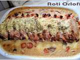 Roti de porc orloff