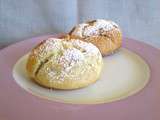 Choux à la crème pâtissière au café