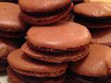 Macarons au chocolat